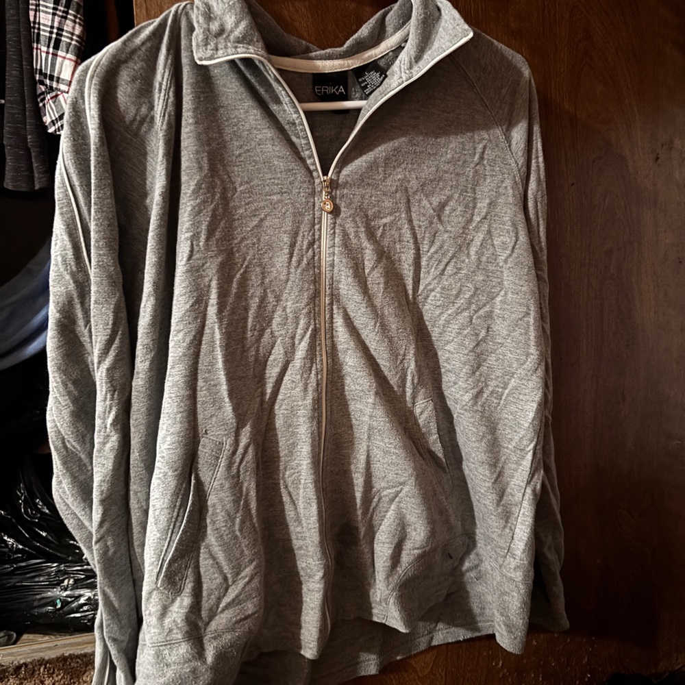 Erika Sport Heather Gray Hoodie